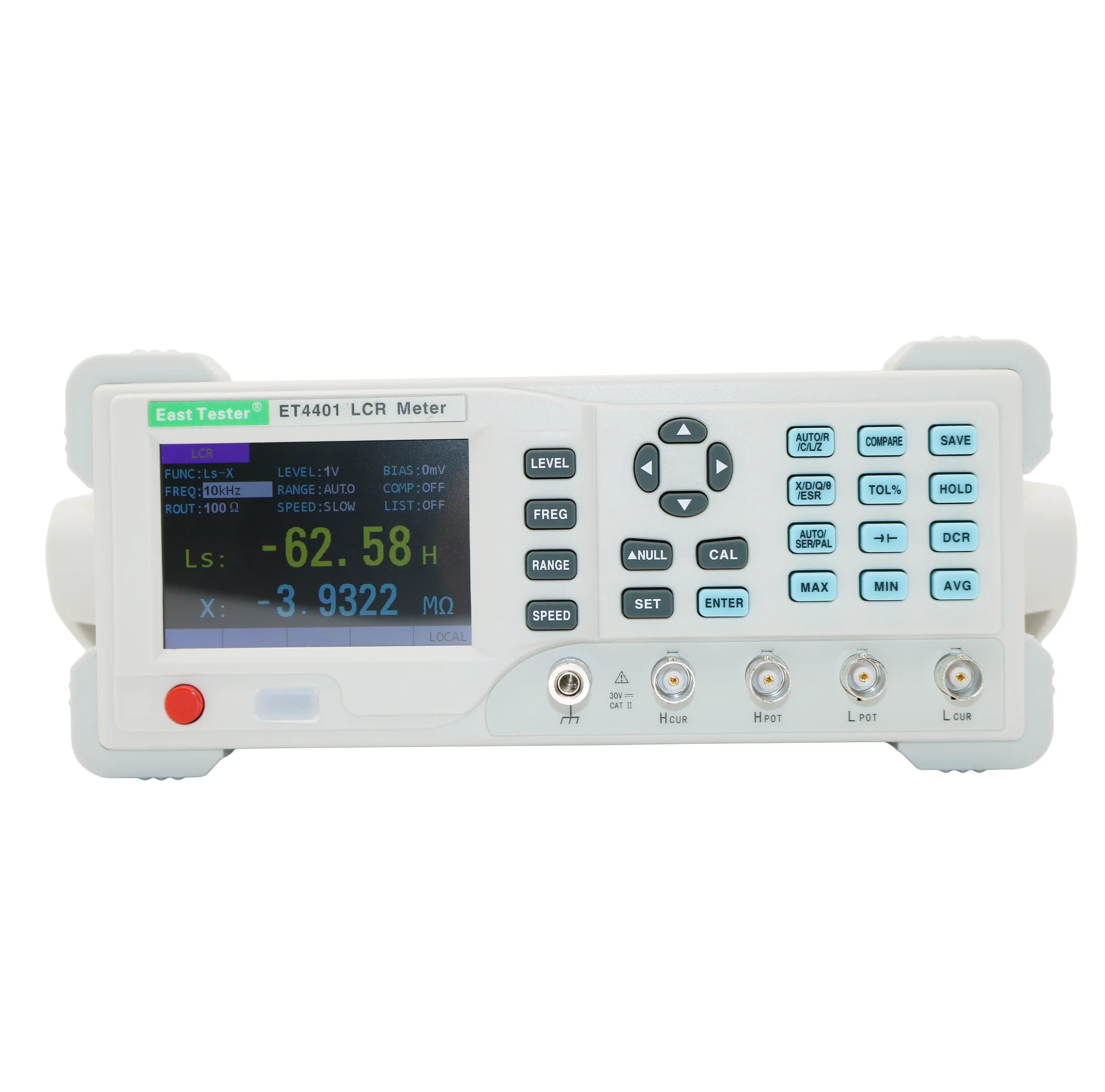 ET4401 Desktop LCR Digital Bridge Capacitance Resistance Impedance Capacitance Inductance Measure Instrument
ET4401 Desktop LCR Digital Bridge Capacitance Resistance Impedance Capacitance Inductance Measure Instrument