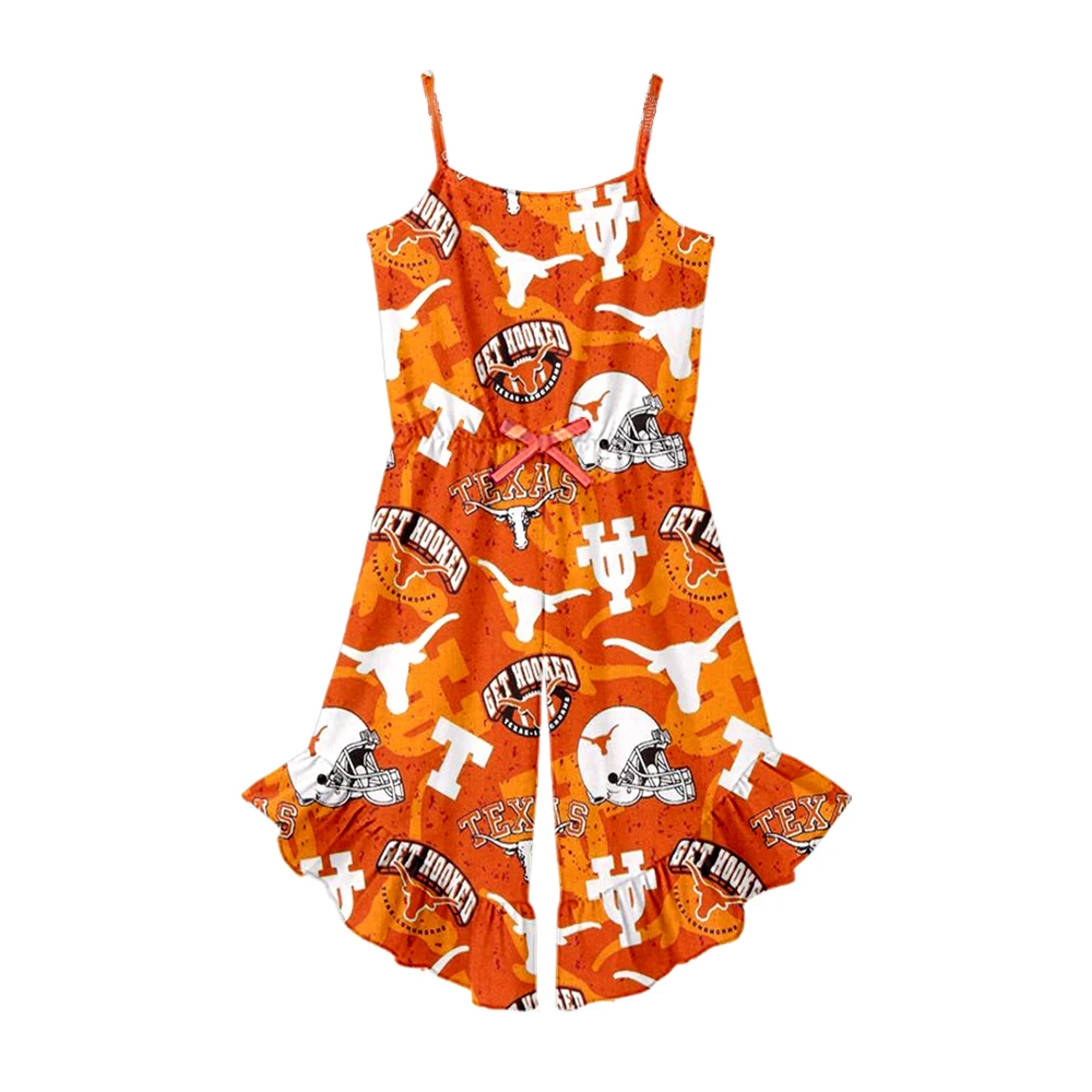 Boutique Girls Clothes Summer Sling Jumpsuit Waist Design Cheerleader Suit Milk Silk Material Infant Outfit
Boutique Girls Clothes Summer Sling Jumpsuit Waist Design Cheerleader Suit Milk Silk Material Infant Outfit