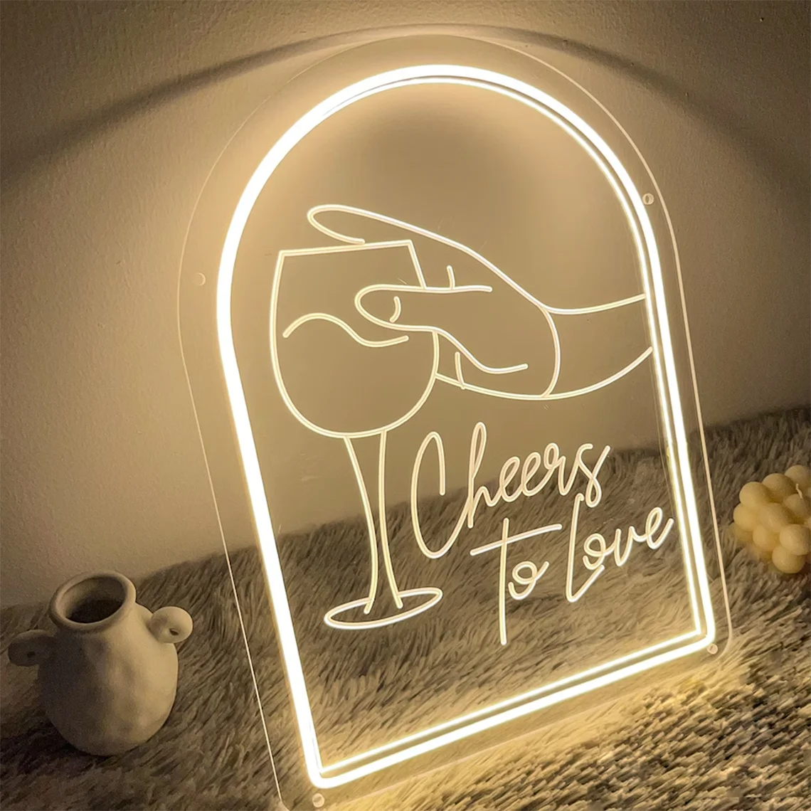 Cheers to Love Neon Sign Neon 3D Engraved Wedding Sign Wedding Decor Gift For Her Wedding Gifts
Cheers to Love Neon Sign Neon 3D Engraved Wedding Sign Wedding Decor Gift For Her Wedding Gifts