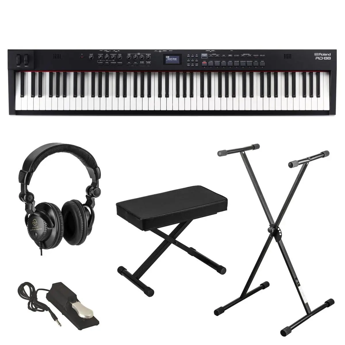 FAST SHIPPING PA300 61-Key Professional Arranger Keyboard Bundle With Knox Gear Piano Bench, Keyboard Stand, And Damper.
FAST SHIPPING PA300 61-Key Professional Arranger Keyboard Bundle With Knox Gear Piano Bench, Keyboard Stand, And Damper.