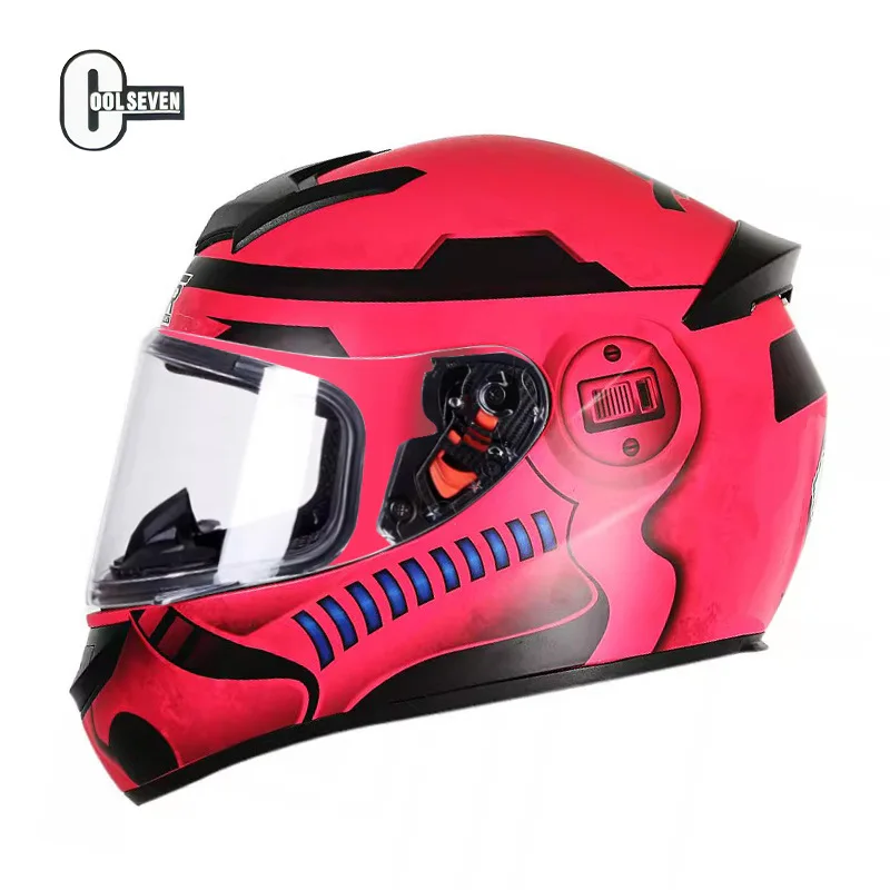 

Сертифицированный 3C мотоциклетный шлем, фабрика по внешней торговле, мотоциклетный шлем DOT на все лицо, всесезонный защитный шлем для электромобиля