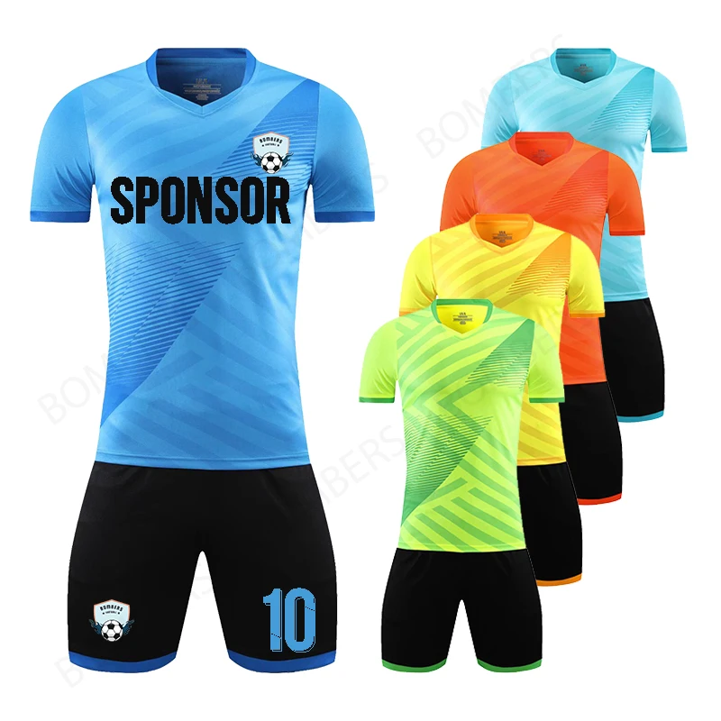 23/24 New Season Kid Adult Football Jerseys Set 2 Piece Short Sleeve Sportswear Boys Men Football Training Uniforms Suit Custom 
23/24 New Season Kid Adult Football Jerseys Set 2 Piece Short Sleeve Sportswear Boys Men Football Training Uniforms Suit Custom