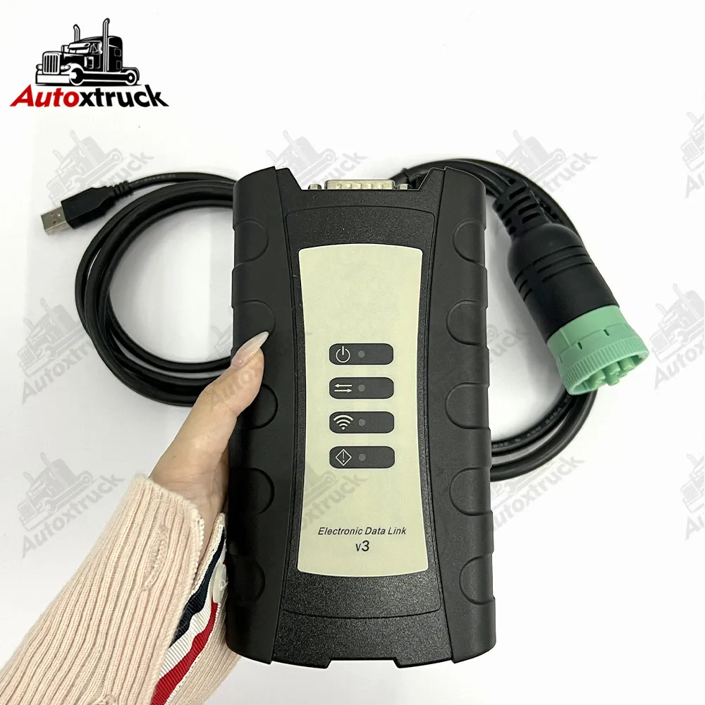 Excavator Interface Cable EDL V3 Data link 5.3 AG CF SSD service interface Agriculture Tractor advisor Diagnostic Tool
Excavator Interface Cable EDL V3 Data link 5.3 AG CF SSD service interface Agriculture Tractor advisor Diagnostic Tool