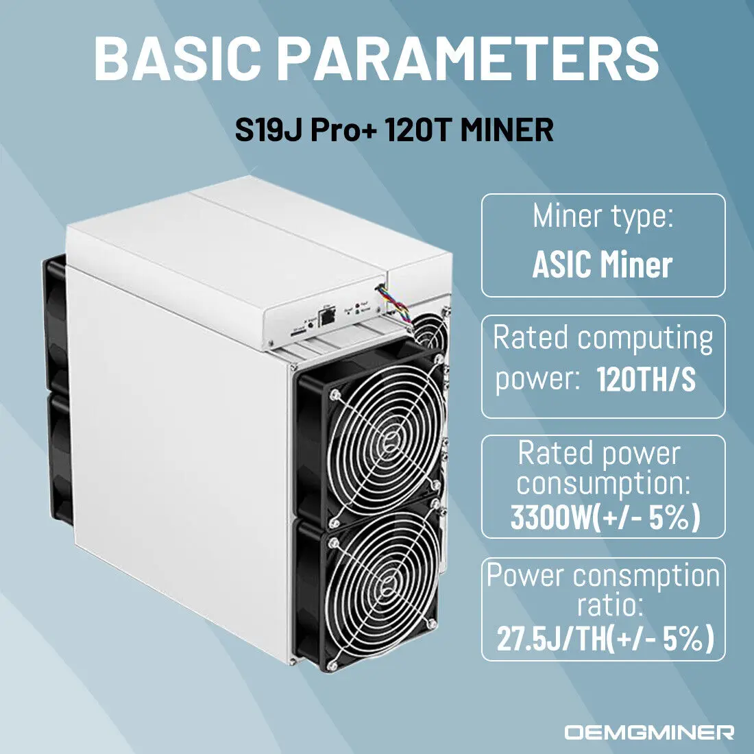 Новинка Bitmain Antminer S19J Pro + 120T 3300 Вт Майнер Asic Майнер BTC Биткоин
Новинка Bitmain Antminer S19J Pro + 120T 3300 Вт Майнер Asic Майнер BTC Биткоин