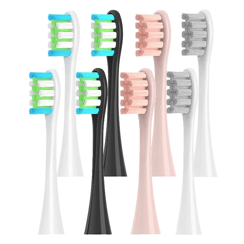 

8 PCS Replacement Brush Heads For Oclean X/ X PRO/ Z1/ F1/ One/ Air 2 /SE Sonic Electric Toothbrush DuPont Soft Bristle Nozzles
