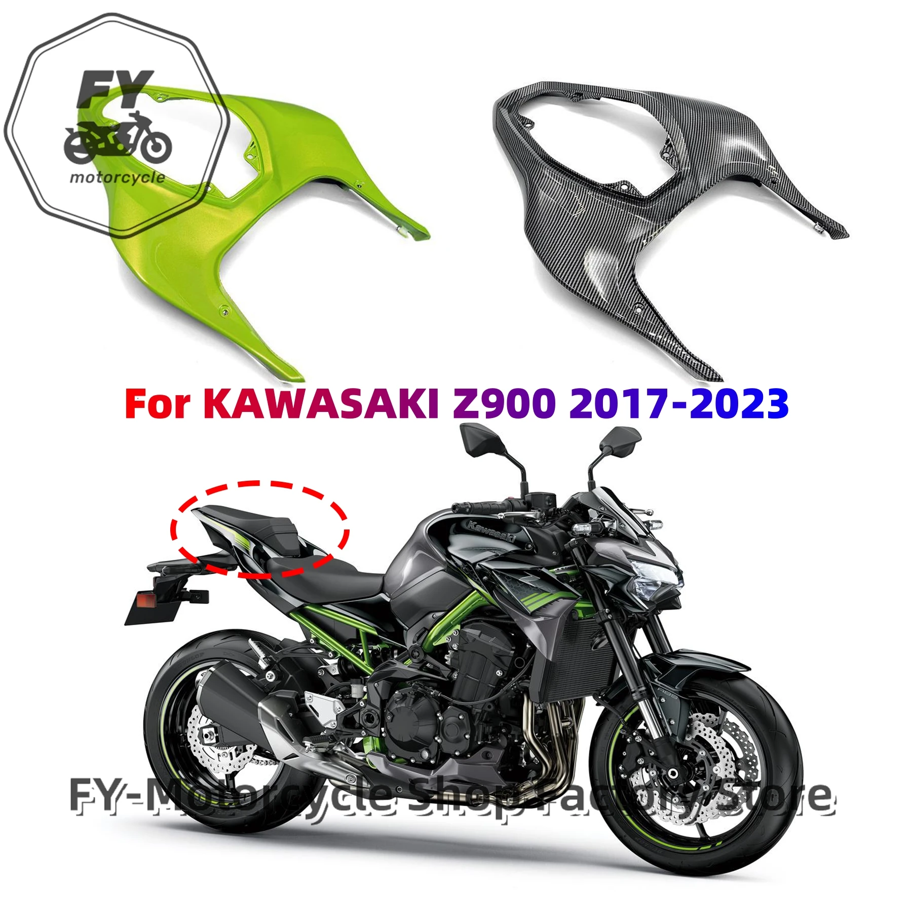 Z 900 Motorcycle Accessories ABS Upper Rear Seat Fairing Cover Duck Tail Panel Seat Fit for Kawasaki Z900 ZR900 2017 - 2022 2023
Z 900 Motorcycle Accessories ABS Upper Rear Seat Fairing Cover Duck Tail Panel Seat Fit for Kawasaki Z900 ZR900 2017 - 2022 2023