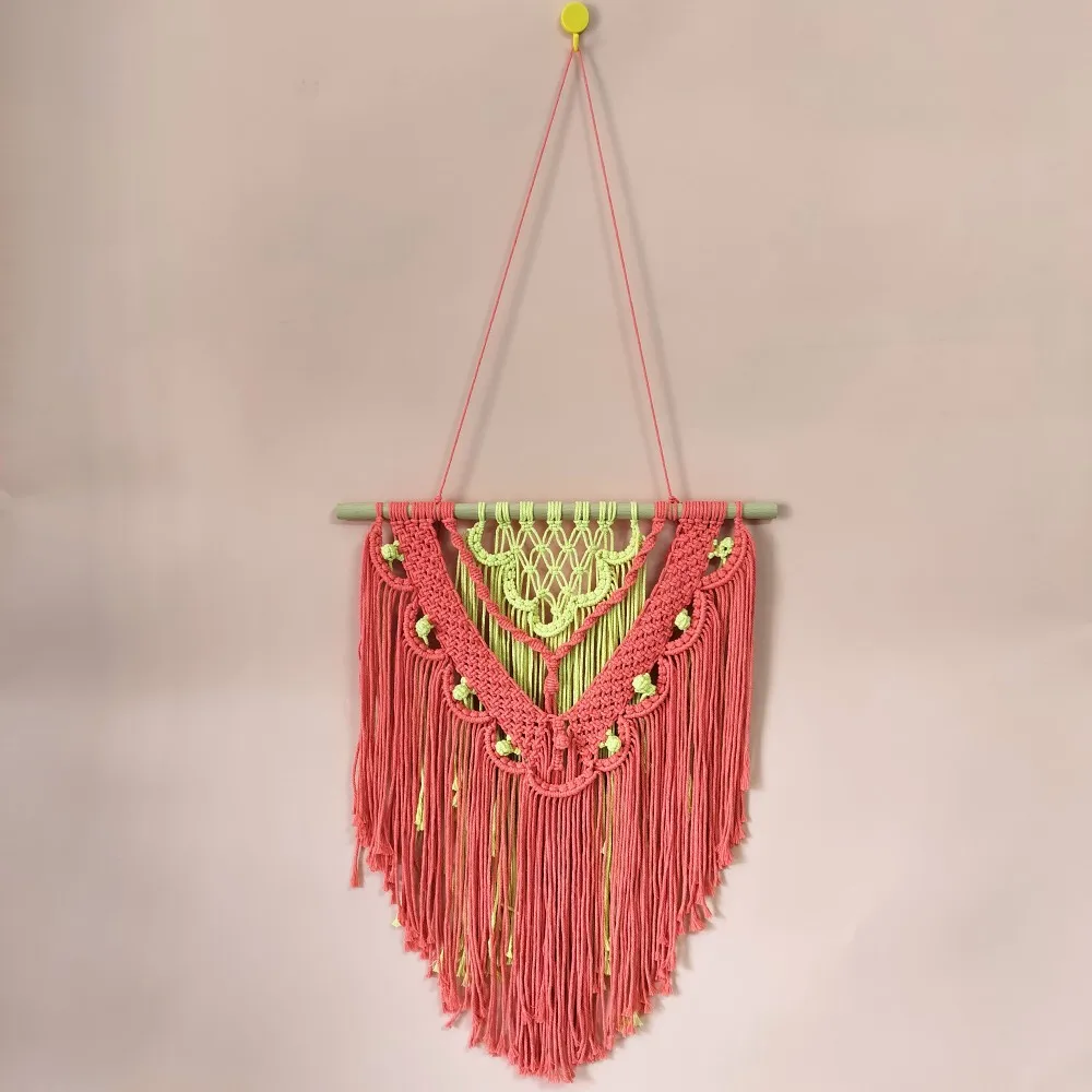 Seashell Macrame Tapestry - Coastal Wedding Backdrop Mural 3 A83f242ad16de4bed89a2b527a2a9fc4f9