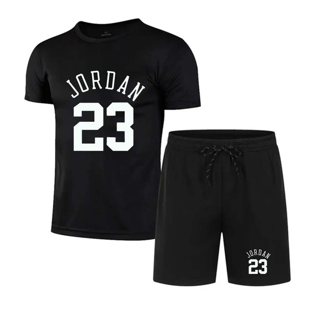 Summer Fashion Men's Printed Short-sleeved Shorts Suit Quick-drying Breathable Sports Suit T-shirt Trendy Oversized Men's Suit
Summer Fashion Men's Printed Short-sleeved Shorts Suit Quick-drying Breathable Sports Suit T-shirt Trendy Oversized Men's Suit