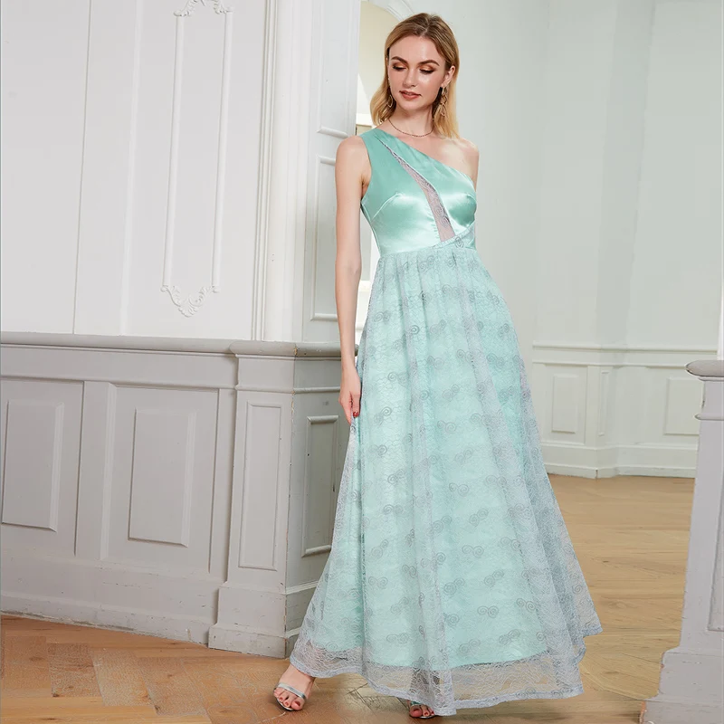 Angel-fashions/кружевное платье на одно плечо с вырезами и атласной панелью для выпускного вечера; Торжественное вечернее платье для гостей на свадьбу; Мятно-зеленый цвет
Angel-fashions/кружевное платье на одно плечо с вырезами и атласной панелью для выпускного вечера; Торжественное вечернее платье для гостей на свадьбу; Мятно-зеленый цвет