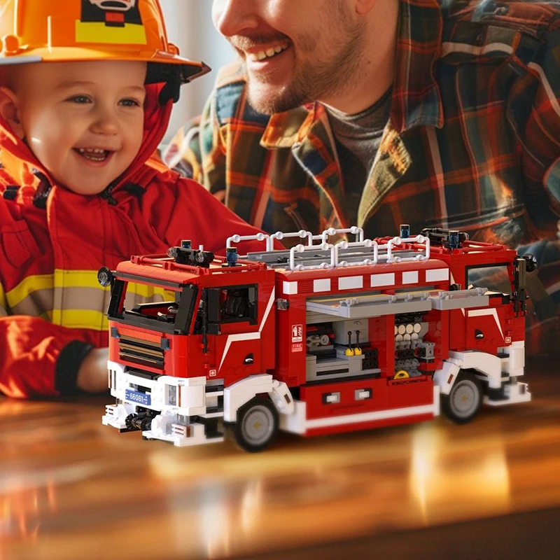 2712PCS Fire Rescue Vehicle Building Blocks Double Driving Head City Rescue Water Spray Car Assembly Model Kit,Adults Gift 2712PCS Fire Rescue Vehicle Building Blocks Double Driving Head City Rescue Water Spray Car Assembly Model Kit,Adults Gift