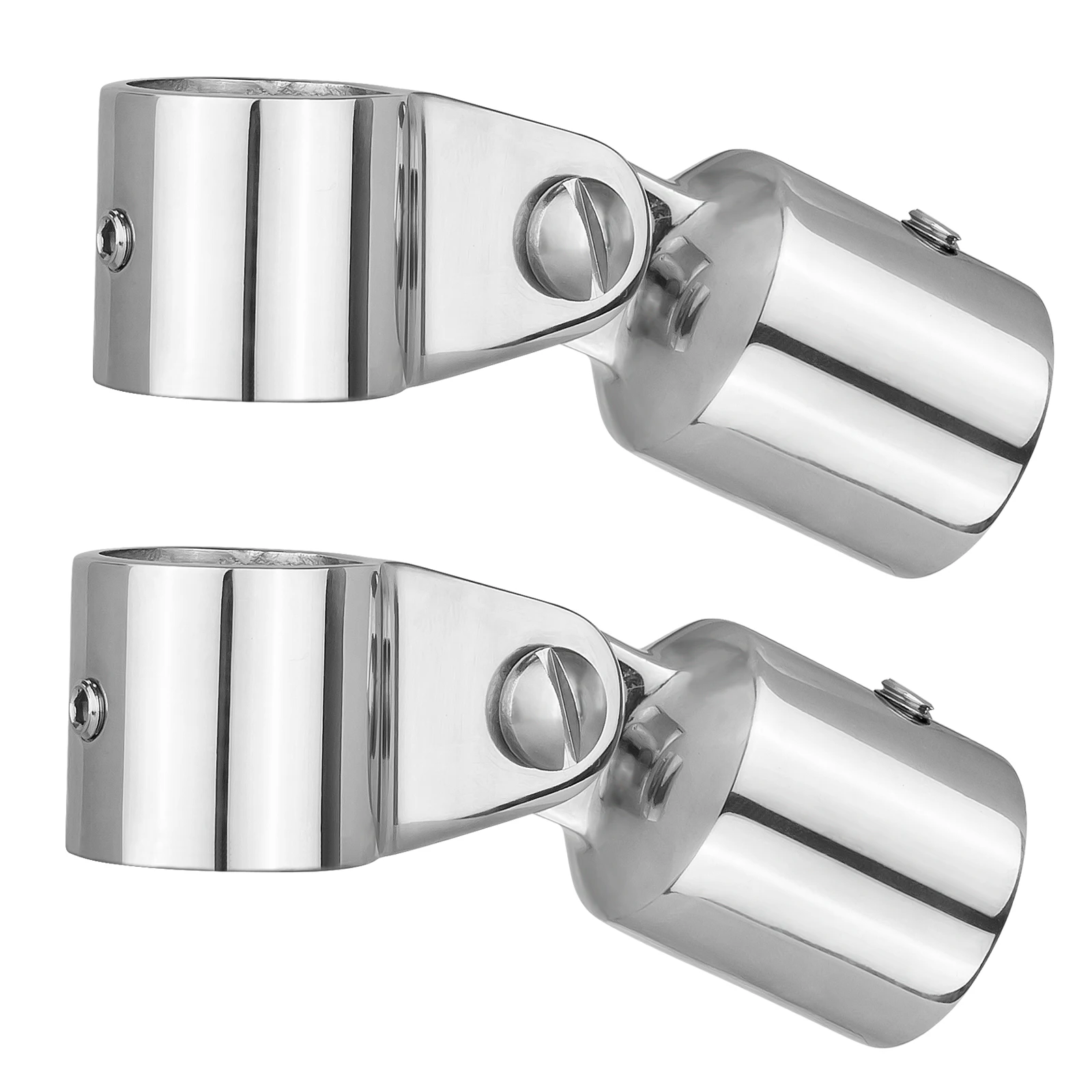 Bimini Top Jaw Slide and Eye End Cap, Bimini Top Hardware, Fits 1 Inch /25.4mm OD Round Tube, 316 Stainless Steel (2 Pairs)
Bimini Top Jaw Slide and Eye End Cap, Bimini Top Hardware, Fits 1 Inch /25.4mm OD Round Tube, 316 Stainless Steel (2 Pairs)