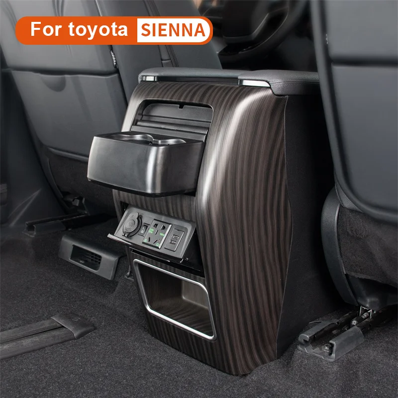 For Toyota Sienna 2021-2024 Car Interior Rear Armrest Water Flip Cup Holder Luxury Accessories Multifunctional Water Cup Holder
For Toyota Sienna 2021-2024 Car Interior Rear Armrest Water Flip Cup Holder Luxury Accessories Multifunctional Water Cup Holder