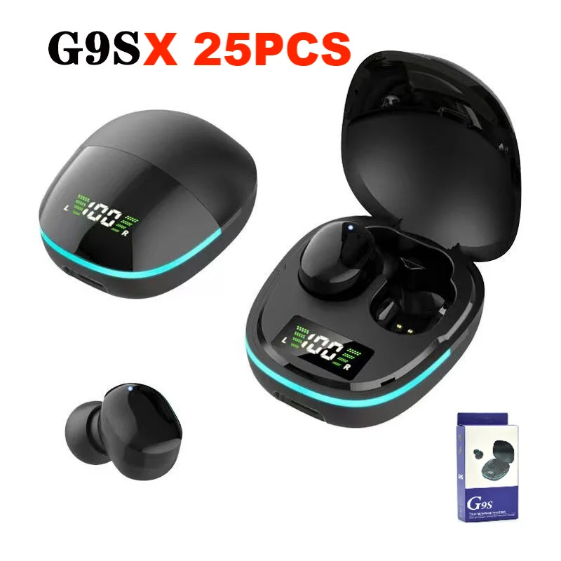 Оптовая продажа 22/25 шт. G9S TWS игровая гарнитура Bluetooth наушники беспроводные наушники с низкой задержкой HiFi стерео музыкальные наушники в Бразилию
Оптовая продажа 22/25 шт. G9S TWS игровая гарнитура Bluetooth наушники беспроводные наушники с низкой задержкой HiFi стерео музыкальные наушники в Бразилию