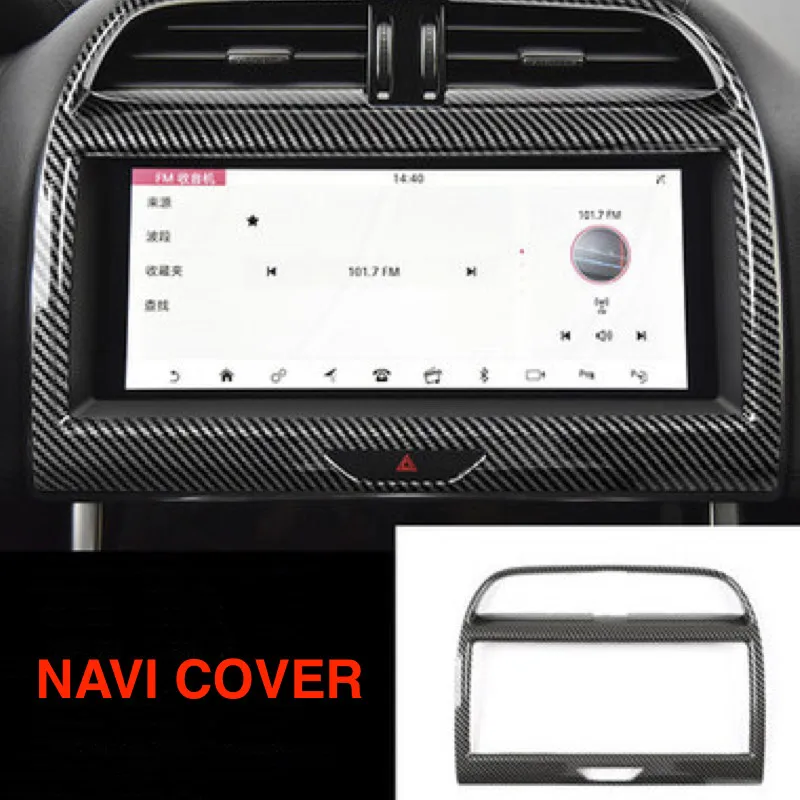 For Jaguar XE 2021 Front Dashboard Console NAVI Display Screen Frame Cover ABS Carbon Fiber Printed
For Jaguar XE 2021 Front Dashboard Console NAVI Display Screen Frame Cover ABS Carbon Fiber Printed