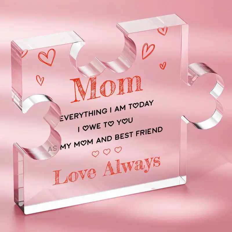 Acrylic Puzzle Plaque Daughter Gifts from Mom Dad Desk Decorations - College Graduation Back to School Gifts for Adult Daughter
Acrylic Puzzle Plaque Daughter Gifts from Mom Dad Desk Decorations - College Graduation Back to School Gifts for Adult Daughter