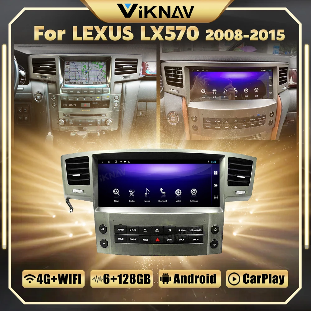 12.3 Inch Android 10 Car Radio For LEXUS LX570 2008-2015 GPS Navigation Multimedia Player Audio Blu-ray Screen Head Unit 2 Din
12.3 Inch Android 10 Car Radio For LEXUS LX570 2008-2015 GPS Navigation Multimedia Player Audio Blu-ray Screen Head Unit 2 Din