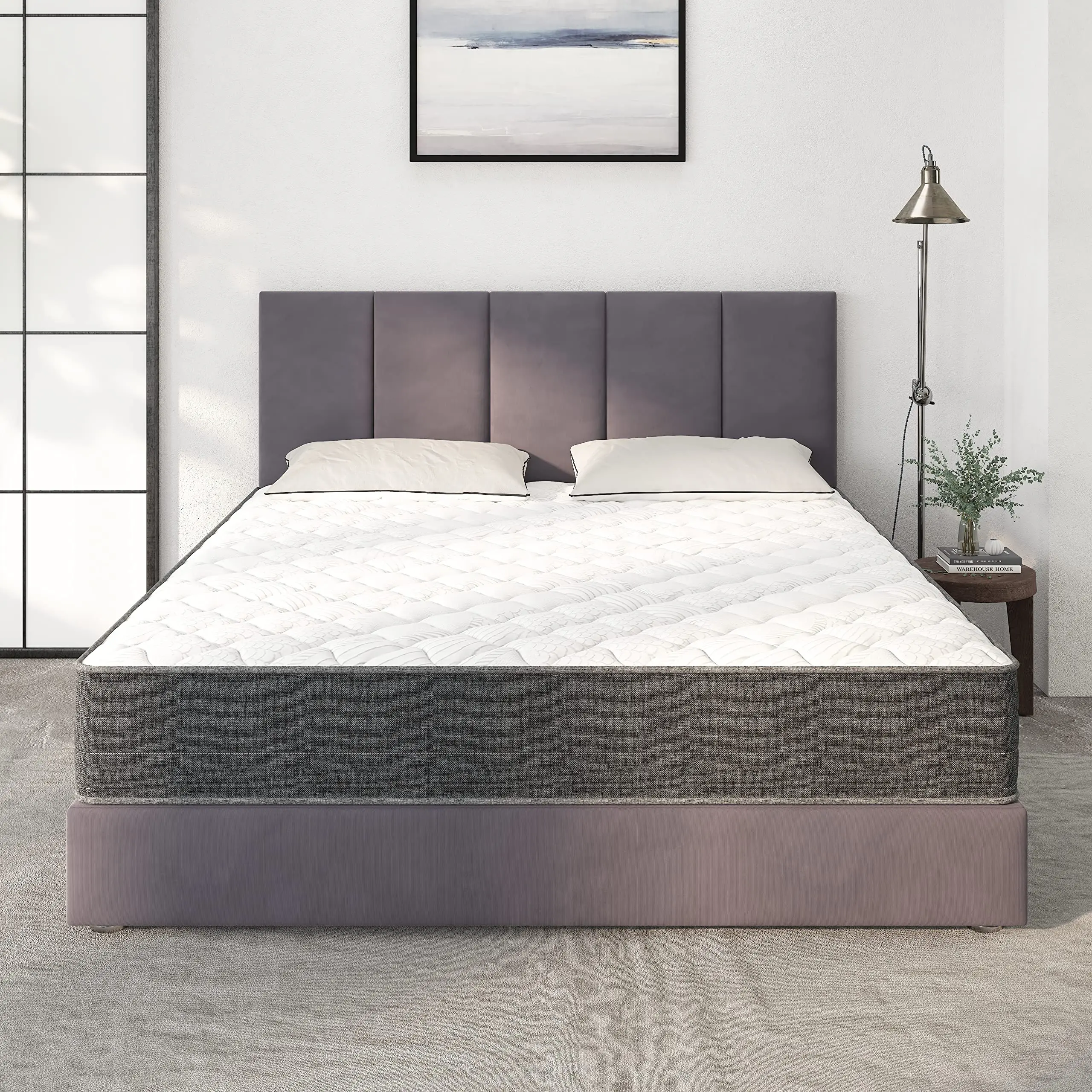 NapQueen-Victoria Hybrid Cooling Gel Mattress, Infused Pocket Spring and Memory Foam, King Size Mattress B, 12"
NapQueen-Victoria Hybrid Cooling Gel Mattress, Infused Pocket Spring and Memory Foam, King Size Mattress B, 12"