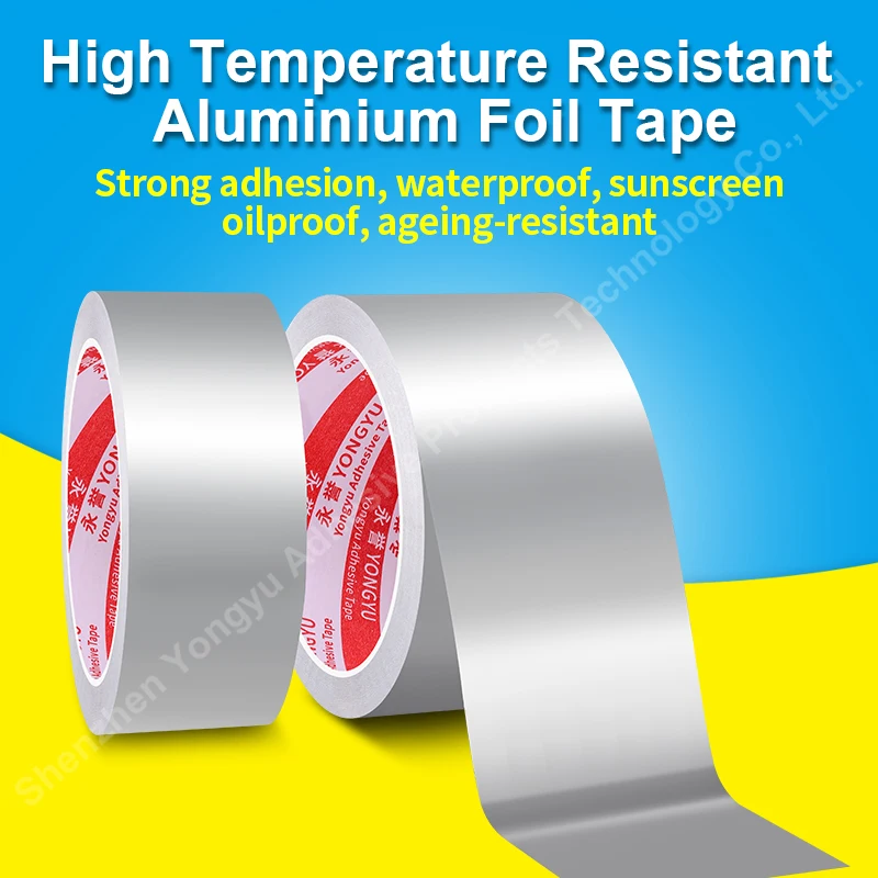 Super Strong Heat Resistance Aluminum Foil Adhesive Tape High Temperature Self Adhesive Waterproof Anti Aging Aluminum Foil Tape
Super Strong Heat Resistance Aluminum Foil Adhesive Tape High Temperature Self Adhesive Waterproof Anti Aging Aluminum Foil Tape