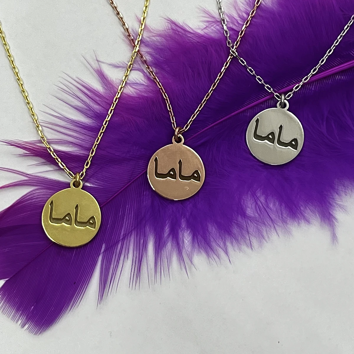 New Hot Sale Mama Arabic Pendant 925 Silver Fine Jewelry Mom Dainty Fashion Mother's Day Gift Anniversary Necklace For Women
New Hot Sale Mama Arabic Pendant 925 Silver Fine Jewelry Mom Dainty Fashion Mother's Day Gift Anniversary Necklace For Women