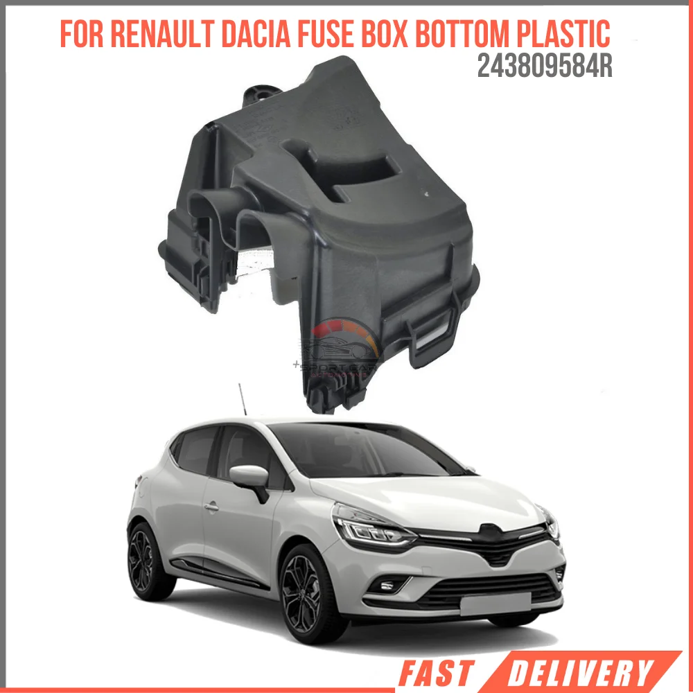For Clio 4 Captur Duster Fuse box lower plastic housing Oem 243809584R High Performance fast delivery reasonable price
For Clio 4 Captur Duster Fuse box lower plastic housing Oem 243809584R High Performance fast delivery reasonable price