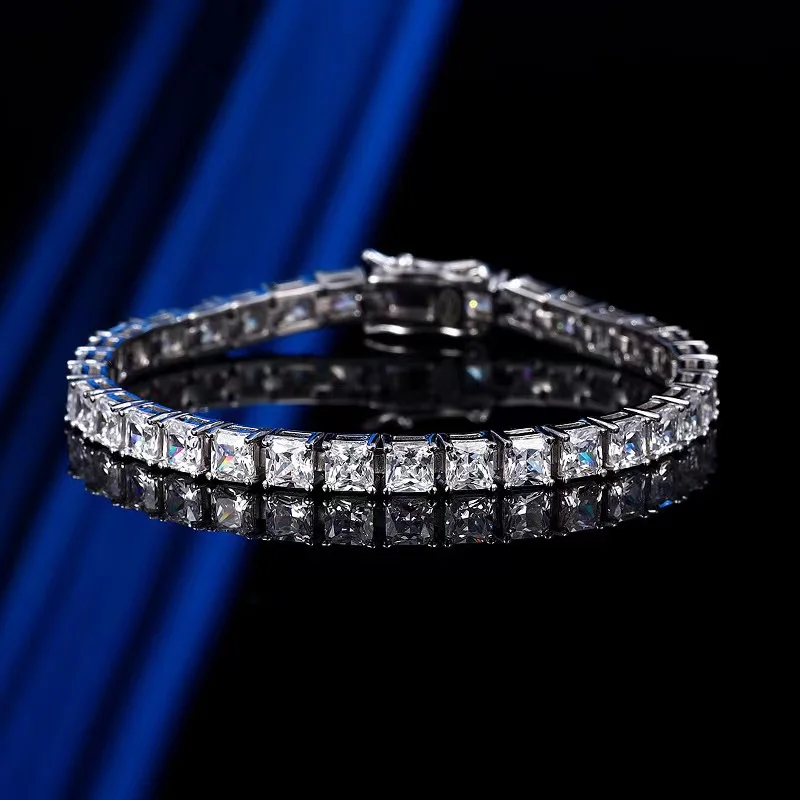 925 Silver Princess Tennis Chain Bracelet Women Plated White Gold 5mm Zircon Tennis Bracelets Bangle Ins 2022 Jewelry Pulseras
925 Silver Princess Tennis Chain Bracelet Women Plated White Gold 5mm Zircon Tennis Bracelets Bangle Ins 2022 Jewelry Pulseras