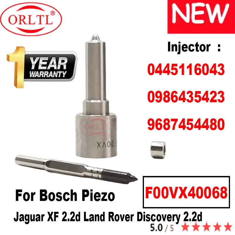 Форсунка F00VX40068, форсунка 0445116043 0986435423 9687454480 для BOSCH PIEZO Jaguar XF 2.2d Land Rover Discovery 2.2d ORLTL
Форсунка F00VX40068, форсунка 0445116043 0986435423 9687454480 для BOSCH PIEZO Jaguar XF 2.2d Land Rover Discovery 2.2d ORLTL