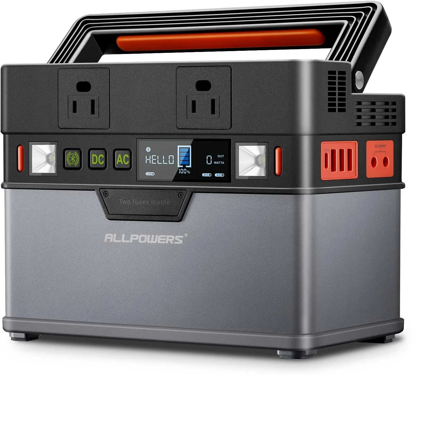 ALLPOWERS Estación de energía portátil de 300 W, fuente de alimentación portátil de 288 Wh, fuente de alimentación de batería de
ALLPOWERS Estación de energía portátil de 300 W, fuente de alimentación portátil de 288 Wh, fuente de alimentación de batería de