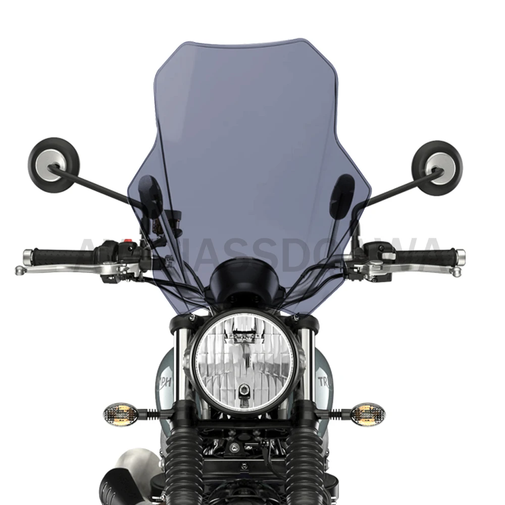 Регулируемый ветровой экран для мотоцикла Triumph Bonneville T100 T120 / Speed Twin / Street Scrambler 2022 2021
Регулируемый ветровой экран для мотоцикла Triumph Bonneville T100 T120 / Speed Twin / Street Scrambler 2022 2021