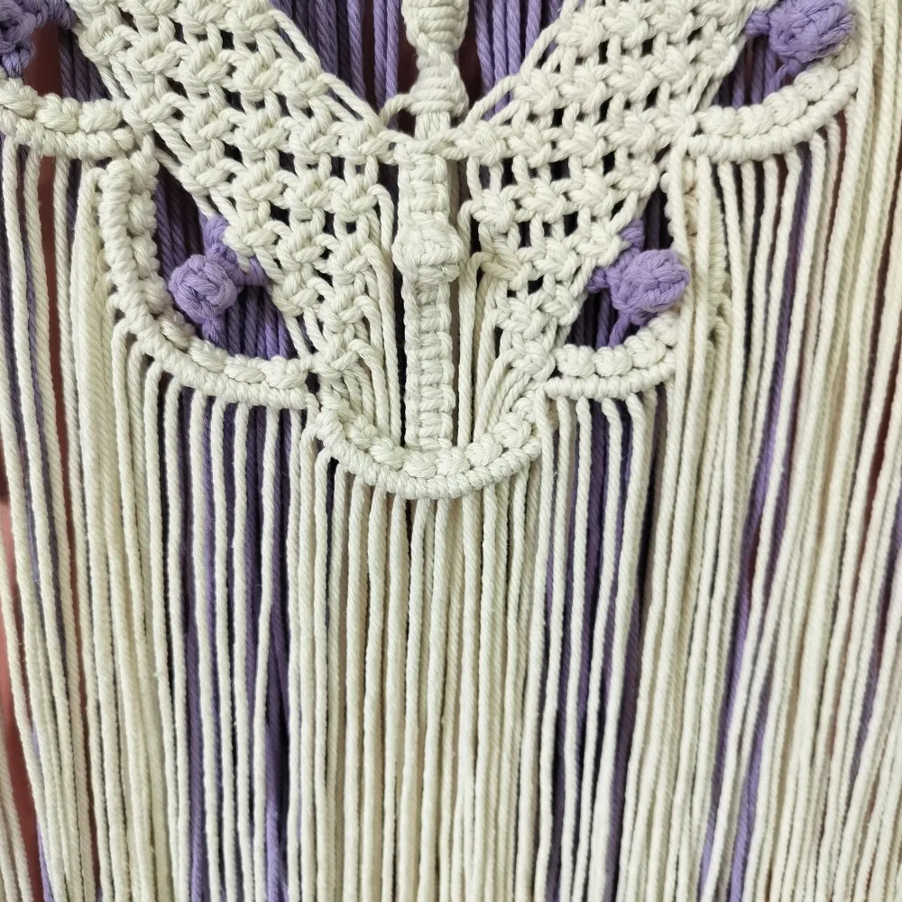 Seashell Macrame Tapestry - Coastal Wedding Backdrop Mural 7 A8d7ba9c4ccb74e4586fd4011f31bd2ddl