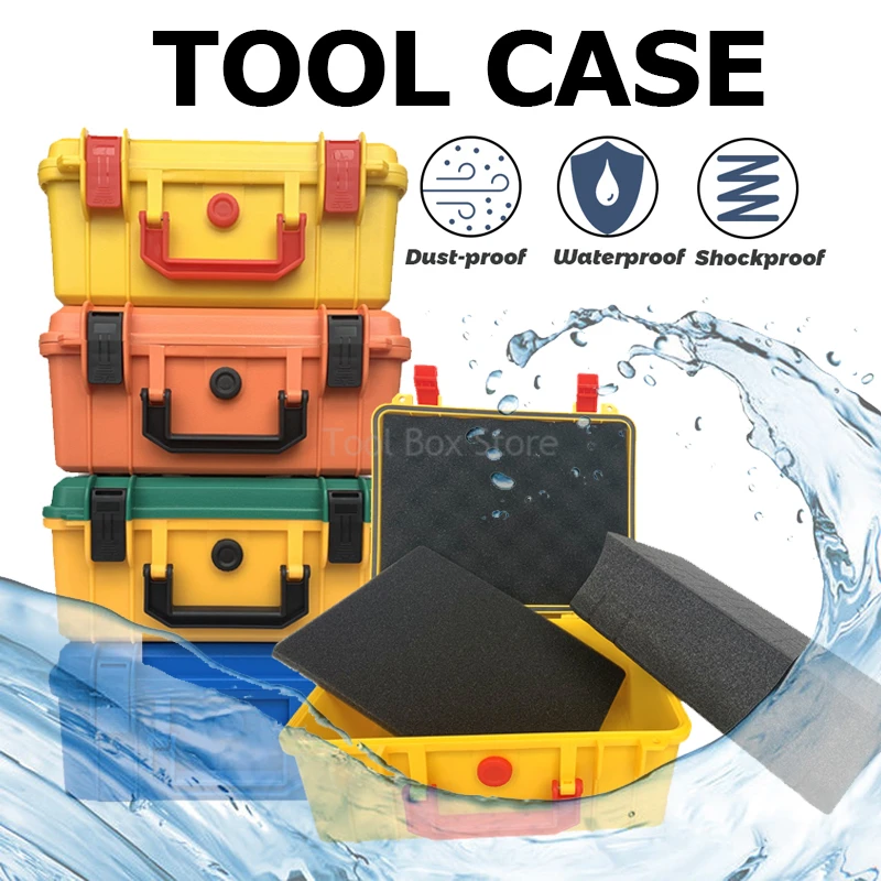 Tool Box Hard Carry Case Bag Tool Case Safety Equipment Toolbox Instrument Case Storage Box Suitcase Shockproof Tool Organizer
Tool Box Hard Carry Case Bag Tool Case Safety Equipment Toolbox Instrument Case Storage Box Suitcase Shockproof Tool Organizer