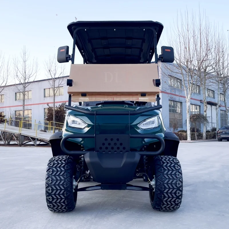 2024 New Seat 2+2 Seat Electric Golf Cart with Cargo Box Customized Recreational Vehicle 60V Solar Power Panel
2024 New Seat 2+2 Seat Electric Golf Cart with Cargo Box Customized Recreational Vehicle 60V Solar Power Panel