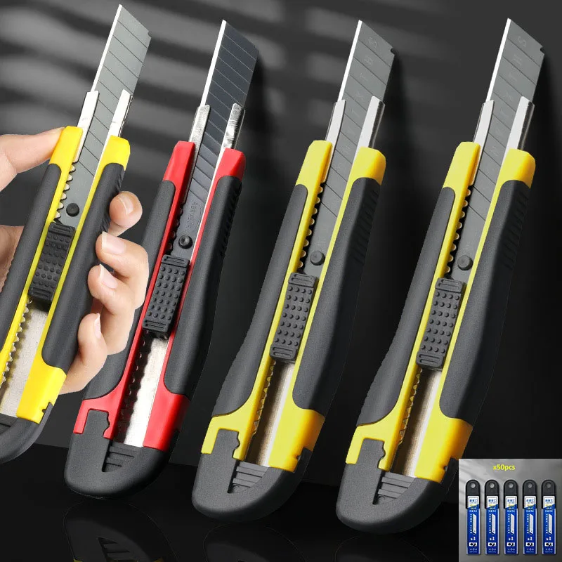 TOFAR 4pcs 18mm Utility Knife Vinyl Film Cutter Window Tint Car Wrap Stickers WallPaper DIY Cutting Tools Carbon Steel Blades
TOFAR 4pcs 18mm Utility Knife Vinyl Film Cutter Window Tint Car Wrap Stickers WallPaper DIY Cutting Tools Carbon Steel Blades