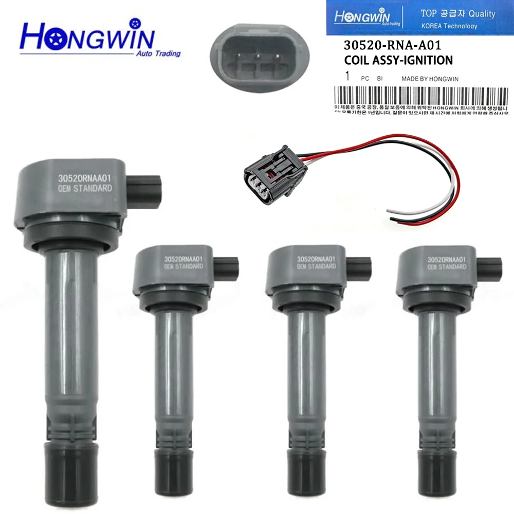 1/4 Pcs 30520-RNA-A01 099700-101 Ignition Coil Plug For Honda Civic 2006-2011 1.8L UF582 C1580 UF582 30520RNAA01 30520 RNA A01
1/4 Pcs 30520-RNA-A01 099700-101 Ignition Coil Plug For Honda Civic 2006-2011 1.8L UF582 C1580 UF582 30520RNAA01 30520 RNA A01