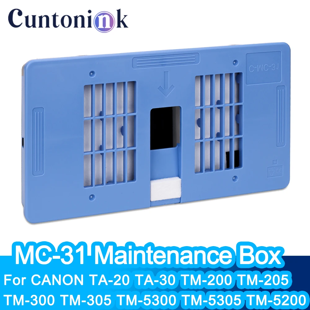 MC-31 Maintenance Box For Canon imagePROGRAF TM-200 TM-300 TM-305 TM-5305 TM-5200 TM-5205 Printers
MC-31 Maintenance Box For Canon imagePROGRAF TM-200 TM-300 TM-305 TM-5305 TM-5200 TM-5205 Printers