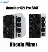 АК купить 4 получить 2 бесплатно новый Bitmain Antminer S21 Pro 234T 3510W 15J/T Биткоин BTC ASIC Майнер в наличии
АК купить 4 получить 2 бесплатно новый Bitmain Antminer S21 Pro 234T 3510W 15J/T Биткоин BTC ASIC Майнер в наличии