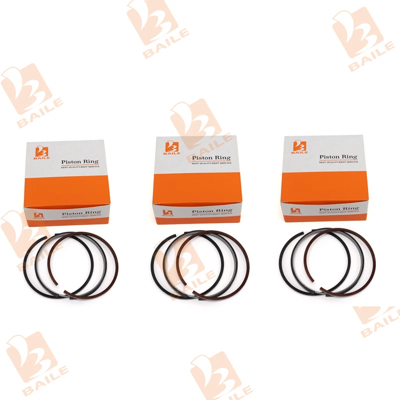 

3 Set 3TNA72 3T72 Piston Ring STD 72mm for Yanmar 72*2HK+1.5+4