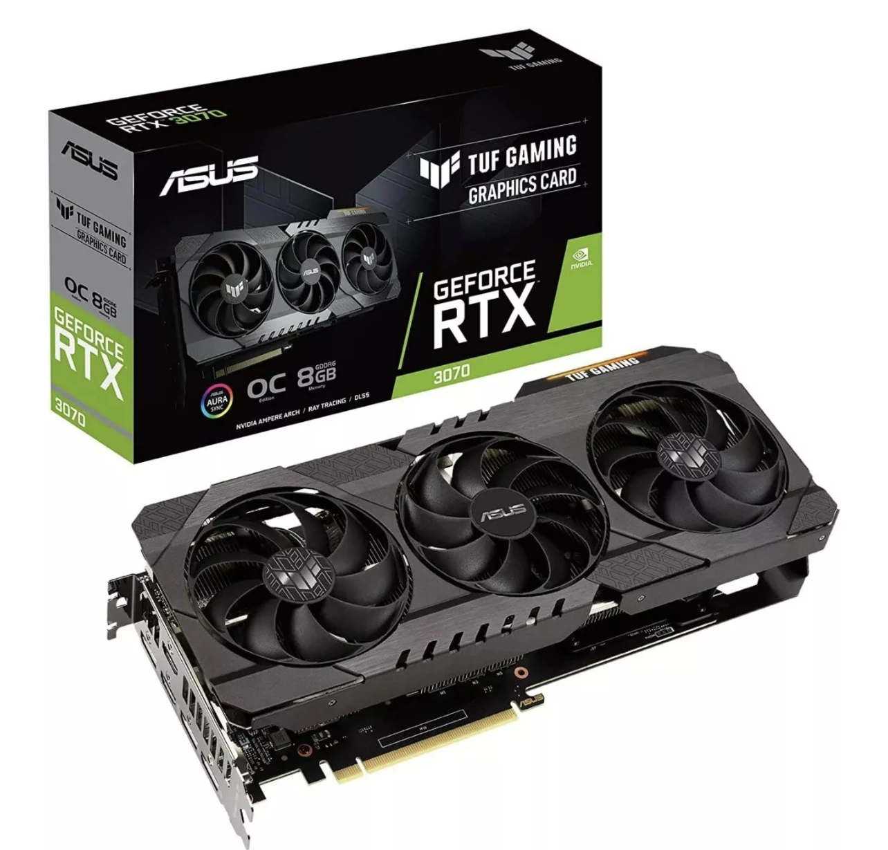 Купите 2 и получите 1 бесплатную видеокарту ASUS TUF Gaming GeForce RTX 3070 OC 8 Гб GDDR6
Купите 2 и получите 1 бесплатную видеокарту ASUS TUF Gaming GeForce RTX 3070 OC 8 Гб GDDR6