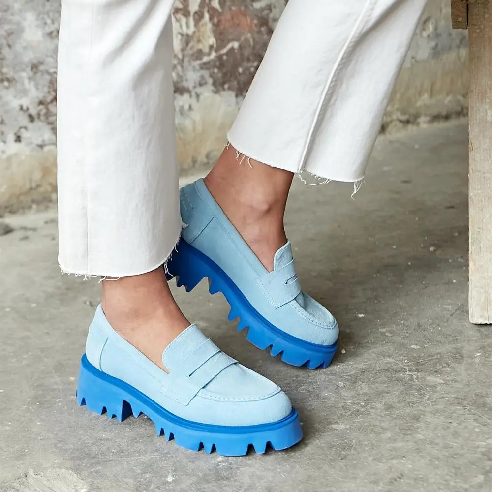 Aysu Quality Genuine Leather Flat Platform Light Sole Loafer Poshnmore Gold Silver Orange Green Blue Pink Fuchsia Smoked Oxford
Aysu Quality Genuine Leather Flat Platform Light Sole Loafer Poshnmore Gold Silver Orange Green Blue Pink Fuchsia Smoked Oxford