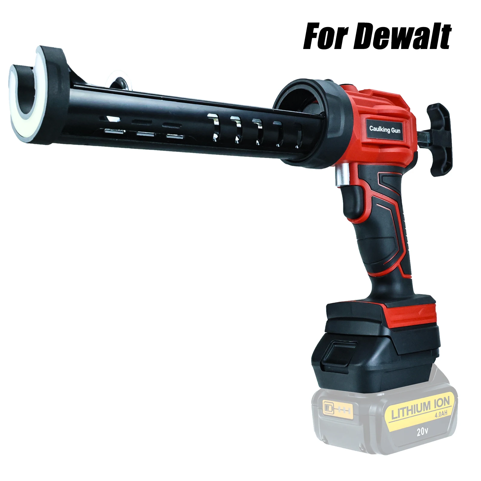 Беспроводной пистолет для уплотнения, подходит для аккумулятора Dewalt 20 в, электрический пистолет для уплотнения, 4 дюйма, регулируемая скорость, со стандартным зеркальным клеевым пистолетом
Беспроводной пистолет для уплотнения, подходит для аккумулятора Dewalt 20 в, электрический пистолет для уплотнения, 4 дюйма, регулируемая скорость, со стандартным зеркальным клеевым пистолетом