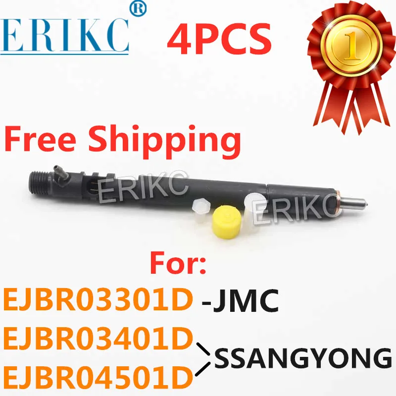 4PC EJBR03401D A6640170021 6640170221 EJBR04501D A6640170121 EJBR03301D Injector Nozzle for SSANGYONG Kyron Actyon JMC Euro 4/3
4PC EJBR03401D A6640170021 6640170221 EJBR04501D A6640170121 EJBR03301D Injector Nozzle for SSANGYONG Kyron Actyon JMC Euro 4/3
