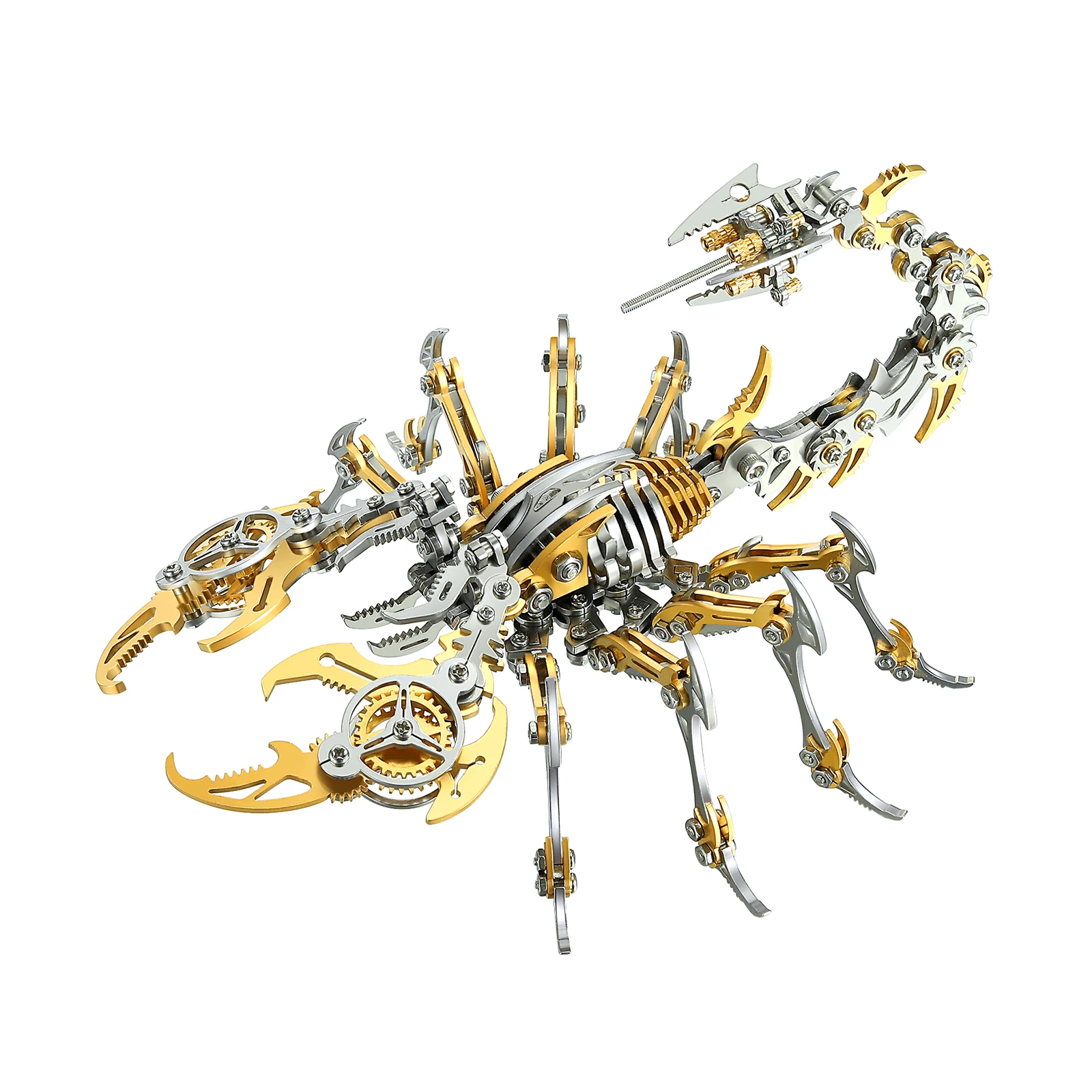 3D Scorpions Metal Puzzle Steampunk Mechanical Scorpion Model Kit Steel Warcraft Handmade DIY Assembled Model Toy For Adults
3D Scorpions Metal Puzzle Steampunk Mechanical Scorpion Model Kit Steel Warcraft Handmade DIY Assembled Model Toy For Adults