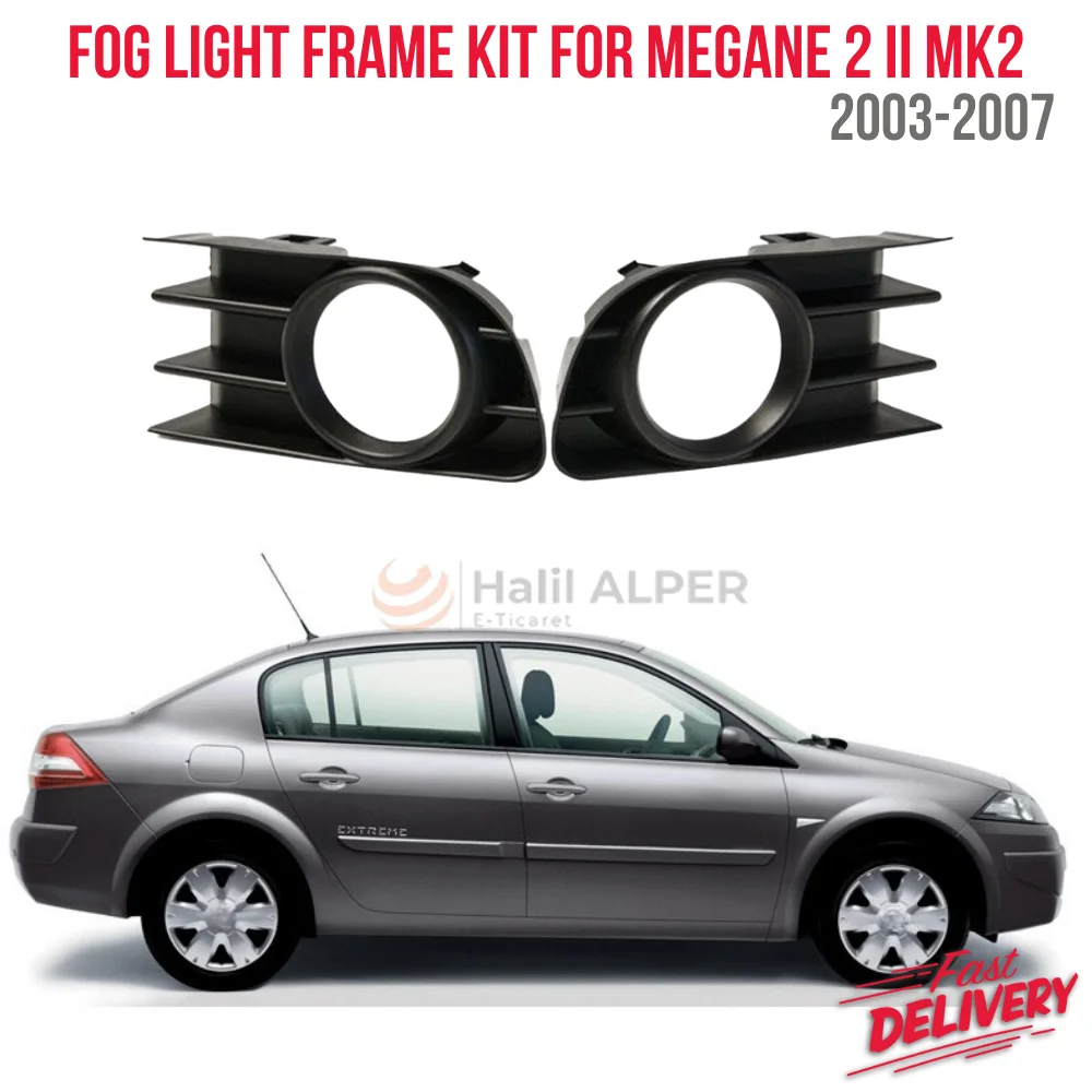 Fog light frame kit for Megane 2 II MK2 from 2003-2007 Oem 7701474479 fast shipping high quality spares parts
Fog light frame kit for Megane 2 II MK2 from 2003-2007 Oem 7701474479 fast shipping high quality spares parts