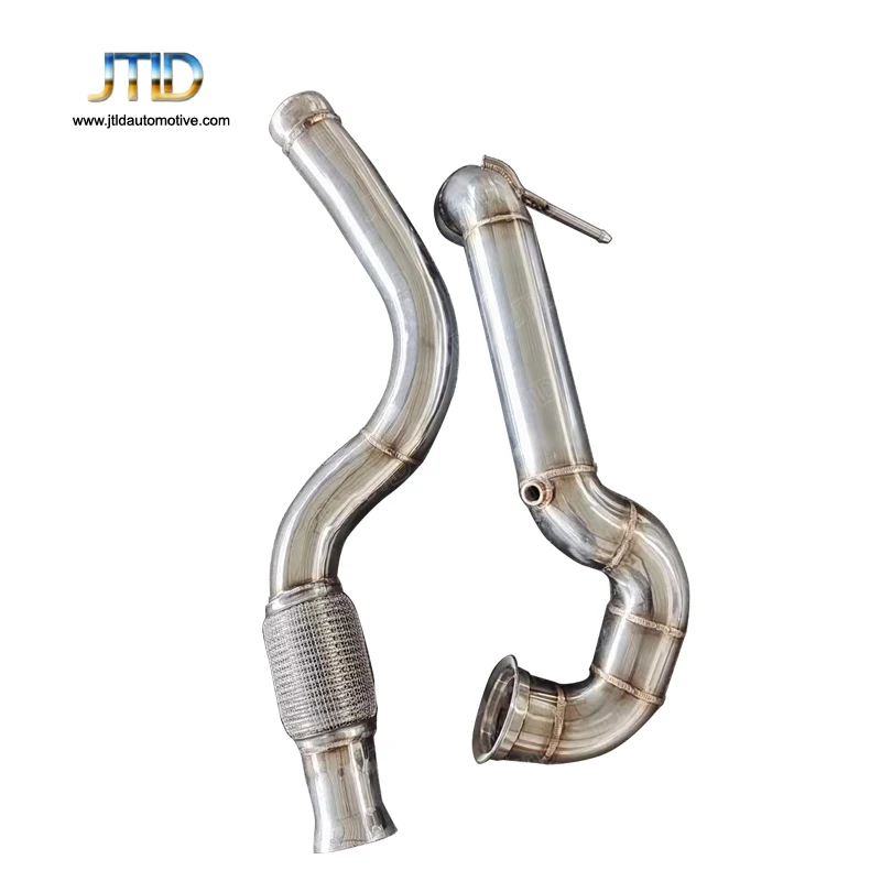 High Flow Polished Decat Exhaust Front Pipe & Downpipe For Mercedes Benz CLA45 Amg
High Flow Polished Decat Exhaust Front Pipe & Downpipe For Mercedes Benz CLA45 Amg