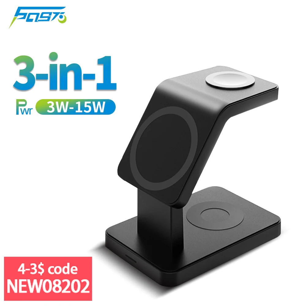 Magnetic Wireless Charger for iPhone 14,13,12 series,Airpods Apple Watch Charging Station 3 in 1 Chargers for Apple Devices
Magnetic Wireless Charger for iPhone 14,13,12 series,Airpods Apple Watch Charging Station 3 in 1 Chargers for Apple Devices