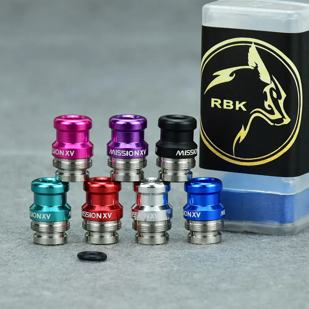 wolfcoolvape Mission XV DotMission Style Replacement Drip Tip for dotMod dotAIO V1 / V2 Pod Stainless Steel + Aluminum
wolfcoolvape Mission XV DotMission Style Replacement Drip Tip for dotMod dotAIO V1 / V2 Pod Stainless Steel + Aluminum