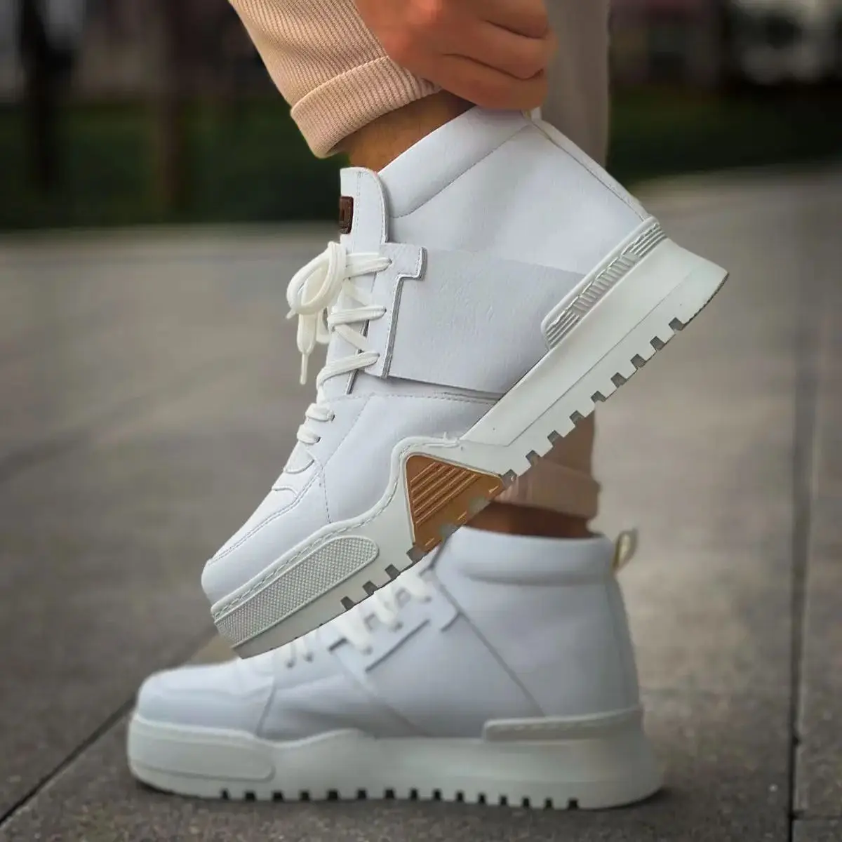 

CHEKICH Original Brand White Ghost Line 2024 Fashion Men's Boots Winter Daily Boots High Quality Men's Boots CH057