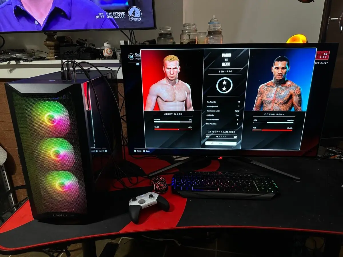 Высококлассная пользовательская видеокарта I9 13900K Rtx 4090 24 ГБ 2 ТБ Ssd игровой ПК настольный компьютер.
Высококлассная пользовательская видеокарта I9 13900K Rtx 4090 24 ГБ 2 ТБ Ssd игровой ПК настольный компьютер.