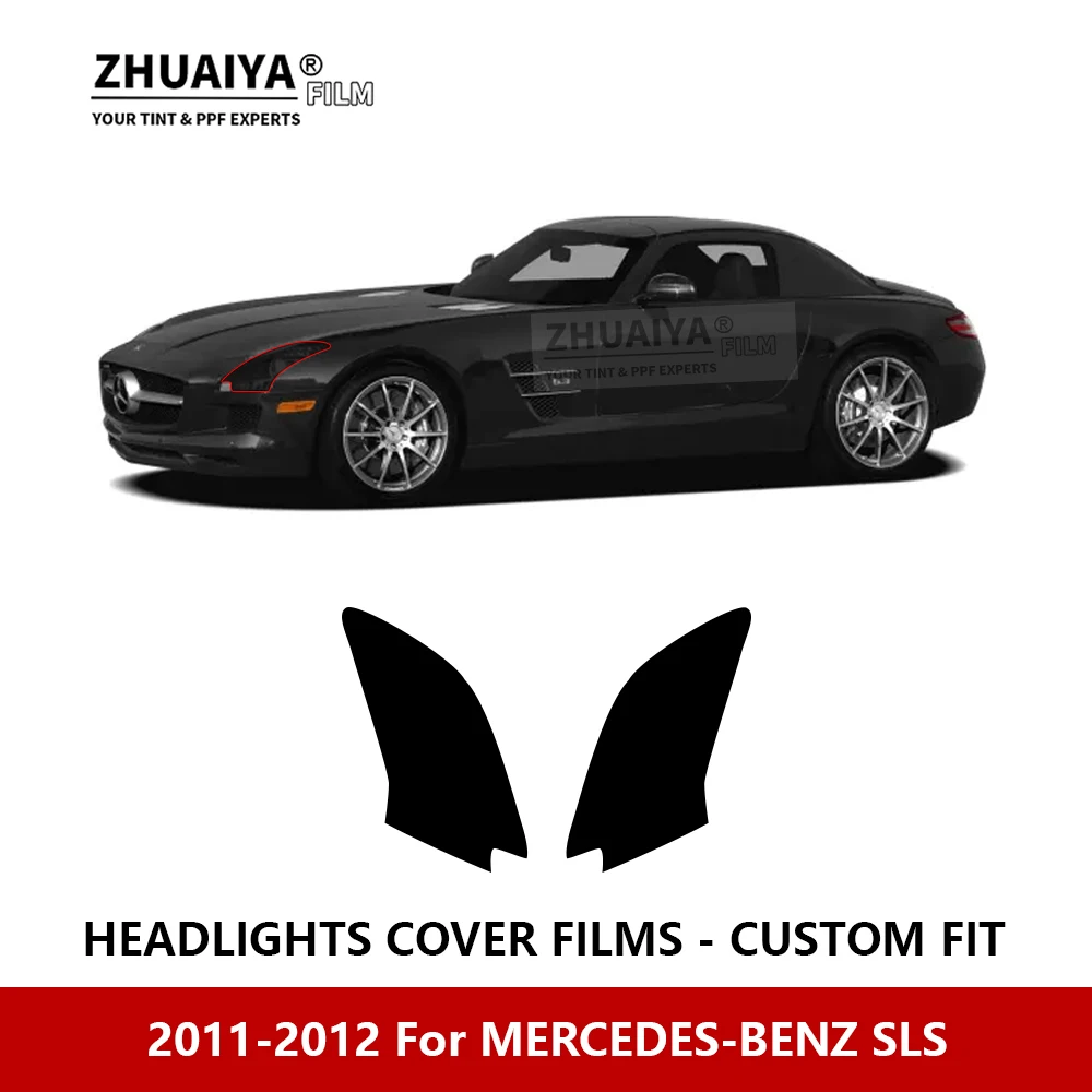 For MERCEDES-BENZ SLS 2011-2012 Car Exterior Headlight Anti-scratch PPF precut Protective film Repair film stickers Accessories
For MERCEDES-BENZ SLS 2011-2012 Car Exterior Headlight Anti-scratch PPF precut Protective film Repair film stickers Accessories