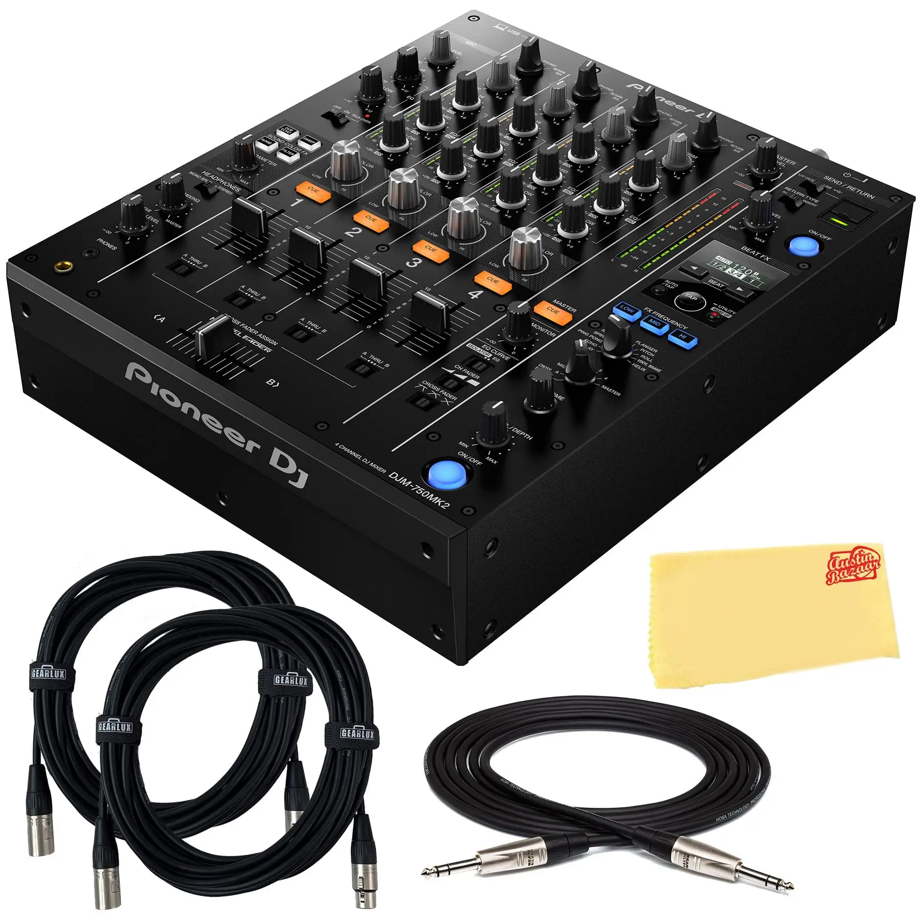 FAST SHIPPING DJ DJM-750MK2 4-Channel Professional DJ Club Mixer With USB Soundcard.
FAST SHIPPING DJ DJM-750MK2 4-Channel Professional DJ Club Mixer With USB Soundcard.