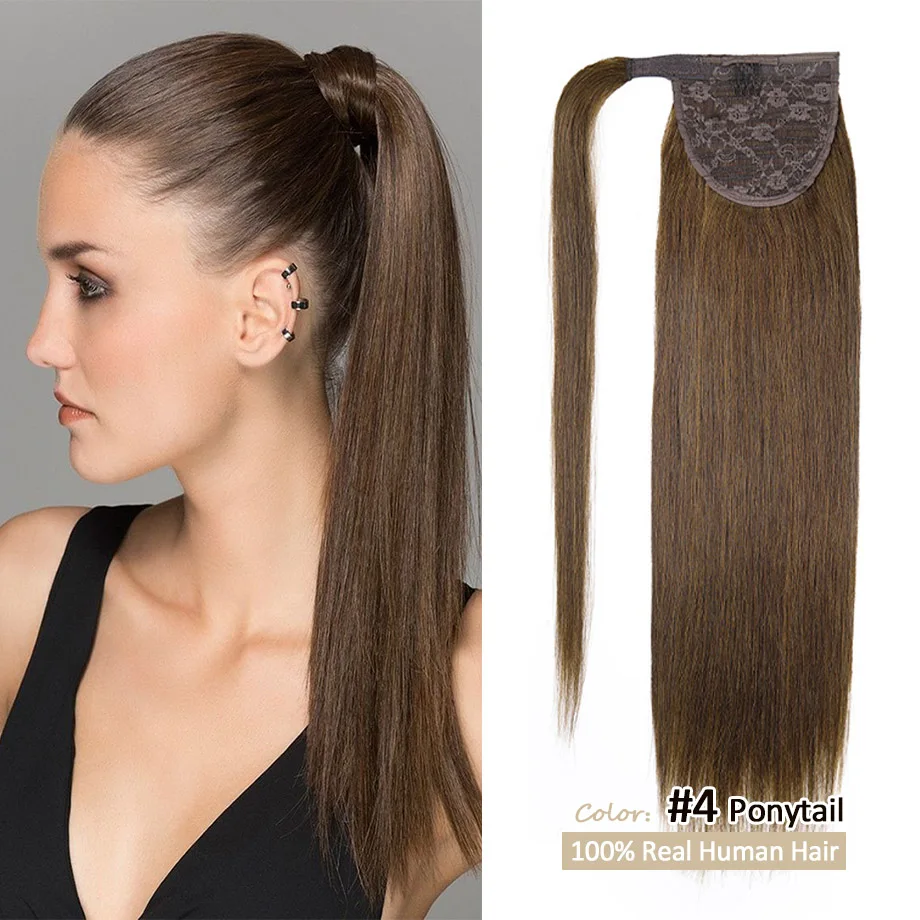 Real Human Hair Ponytail Hair Extensions Wrap Around Ponytail Naturally Straight Remy Hair Clip In Ponytail Extension For Women
Real Human Hair Ponytail Hair Extensions Wrap Around Ponytail Naturally Straight Remy Hair Clip In Ponytail Extension For Women